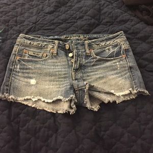 American eagle destroyed shorts