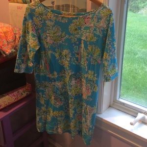 Jungle glam toile dress