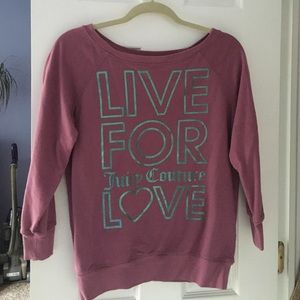 Juicy couture sweater top