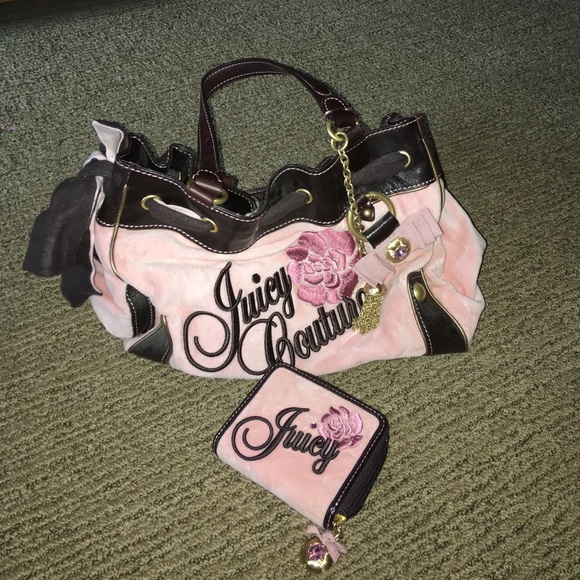 Nwot pink cute Juicy Couture purse hand bag