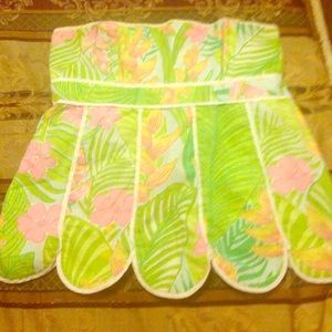 Lilly Pulitzer tube top