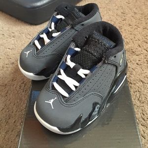 Jordan 14 Retro (LT Graphite/ Mid Navy-Blk-White)