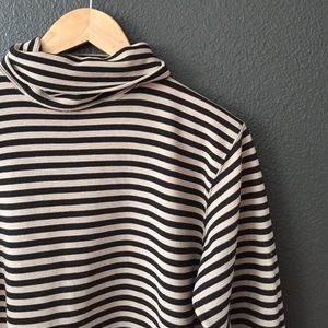 Vintage striped turtleneck