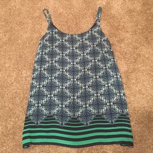 CAbi Border Stripe Cami