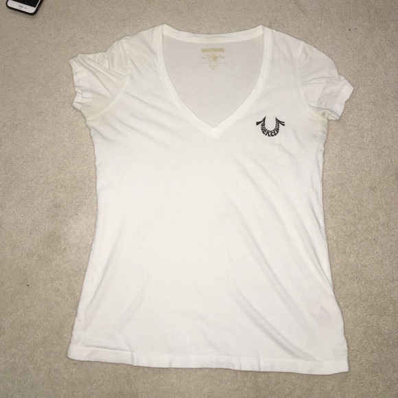 True Religion white t-shirt