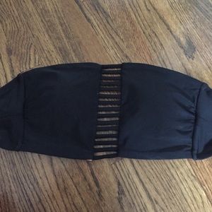 Black Bandeau Swimsuit
