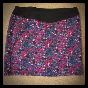 Floral Mini Skirt