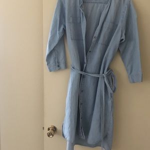 Denim dress