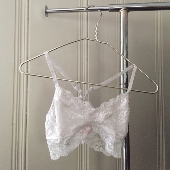 White Farrow bralette