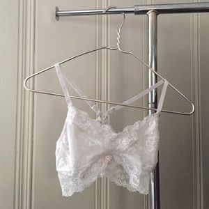 White Farrow bralette
