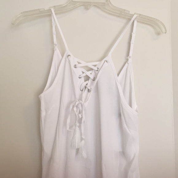 Cotton on laced tank