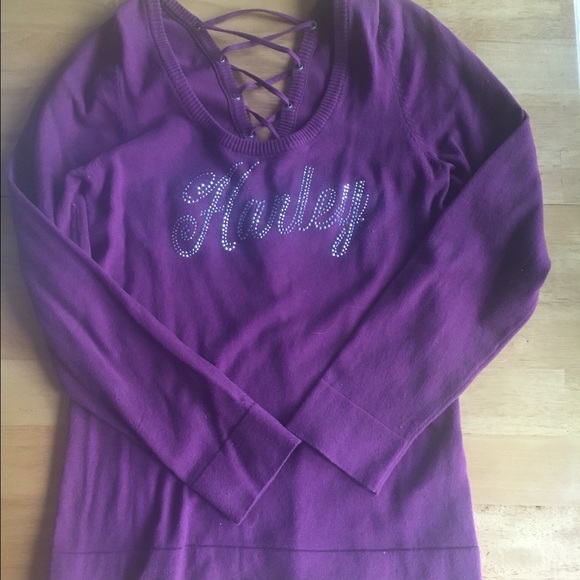 Harley lace up sweater