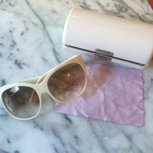Jimmy Choo Ivory Sunglasses