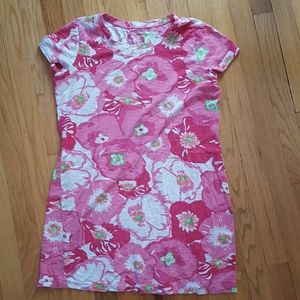 Lilly pulitzer scarlet begonia dress/ shirt