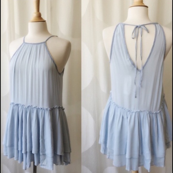 LAST ONE❗️[HP] Baby blue breezy dress - Picture 4 of 4