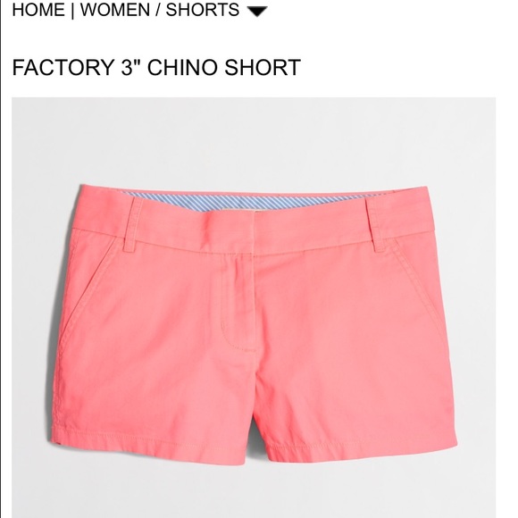 J. Crew Factory 3" Chino Short - Picture 2 of 2