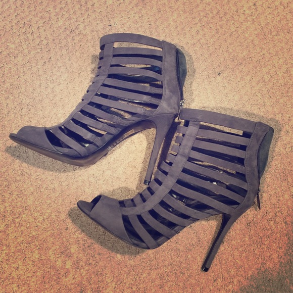 Schutz cage heels.