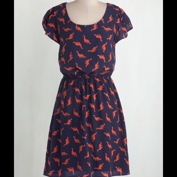 NWOT Oh My Dino Dress