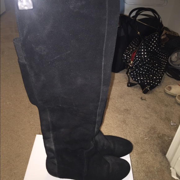Nine West Suede Flat boots
