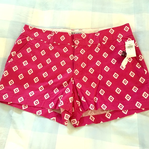 NWT cute pink printed shorts size 4