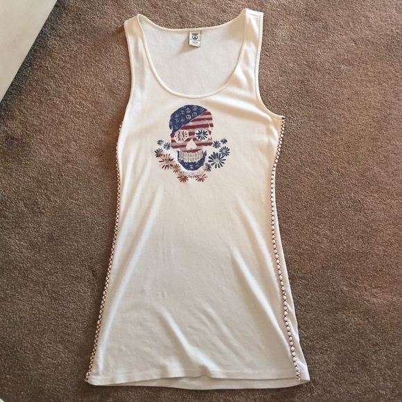 A Lucky Brand, American themed shirt