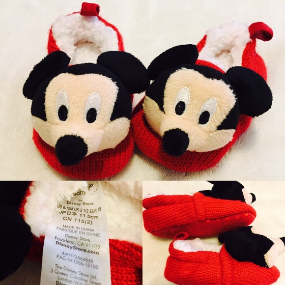 Mickey Mouse- infant slippers