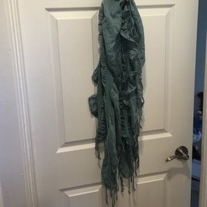 Like new frenchi blue green scarf from Nordstrom