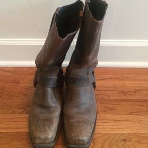 Frye Harness Brown Boots