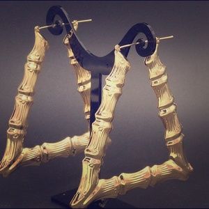 💫🆕 ✨ Throwback! 90's bamboo earrings !✨