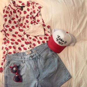 Strawberry blouse