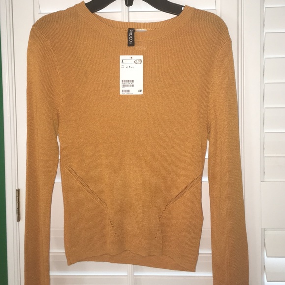 H&M cropped sweater