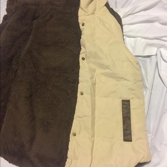 BRAND NEW vest thermal down cotton with a hood - Picture 3 of 3