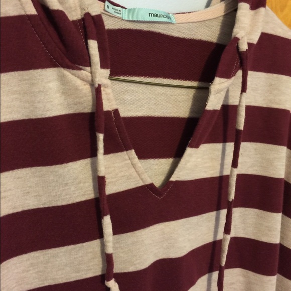 Striped Hooded shirt - Picture 2 of 4