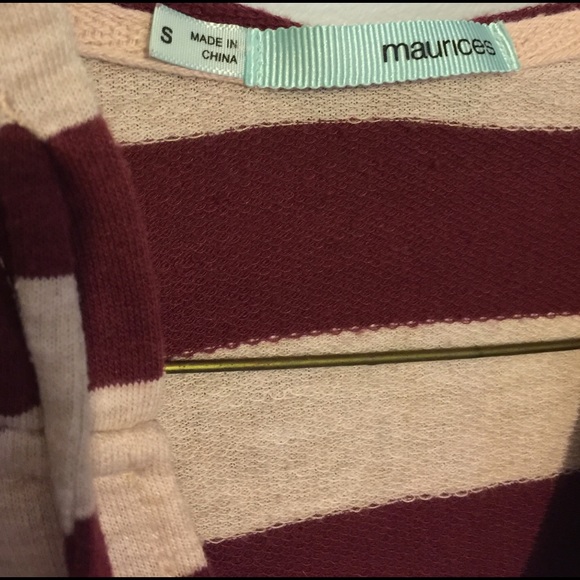 Striped Hooded shirt - Picture 3 of 4