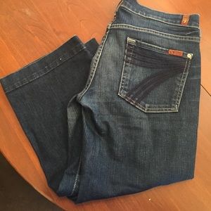 7 for all Mankind Cropped Jeans