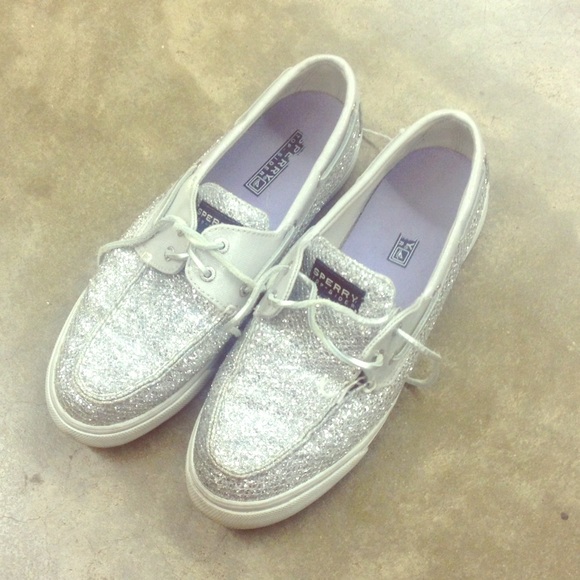 Sperry Shoes - LAST DAY AVAILABLE! SILVER SPERRY'S SHOES