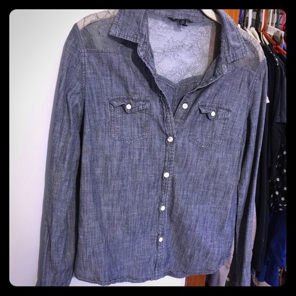 American eagle button down top - Picture 1 of 4