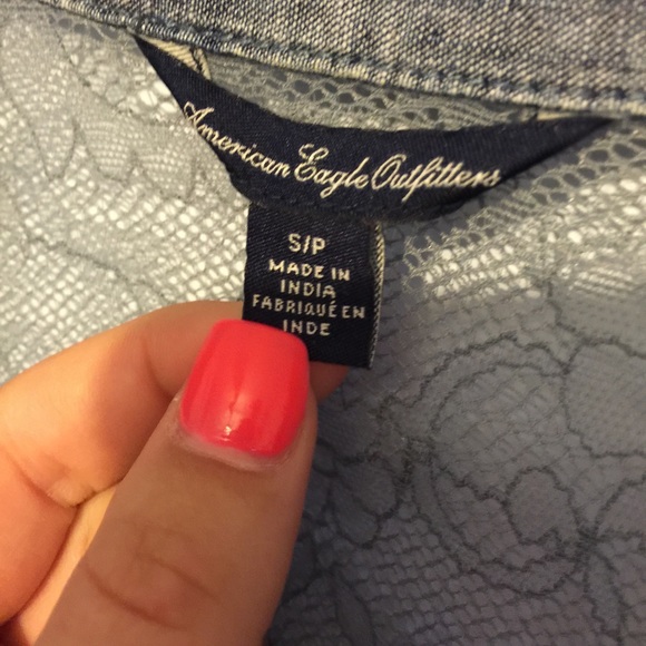 American eagle button down top - Picture 3 of 4