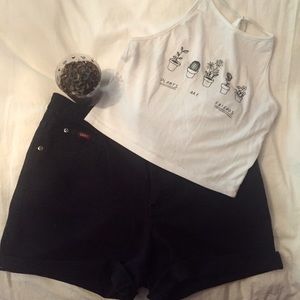Vintage Lee high-waisted shorts