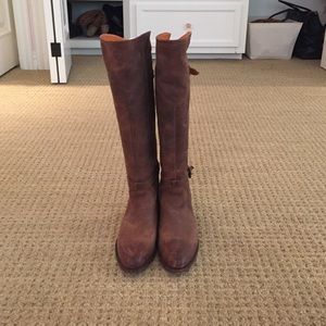 Tall Brown Frye Boots