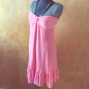 Victoria's Secret strapless beach cover up