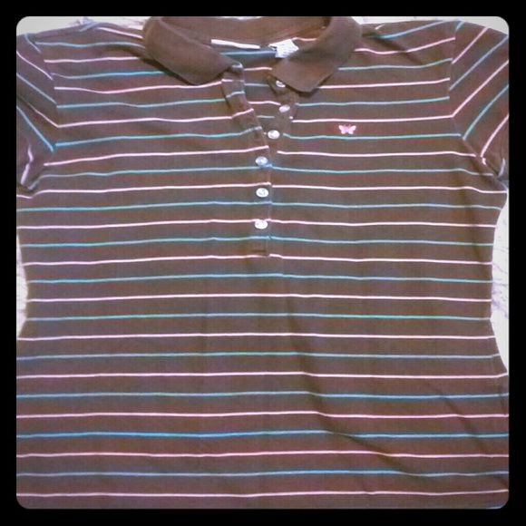 Button up striped shirt