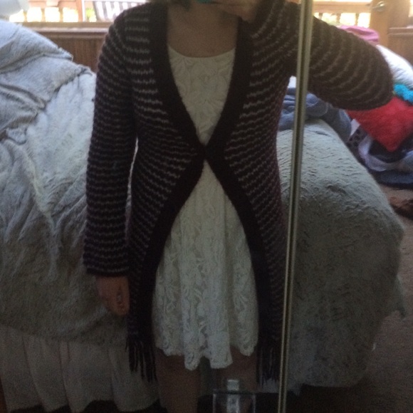 Decree Purple Knit Sweater
