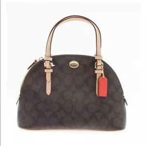 NWOT Coach Peyton Mini Domed Satchel