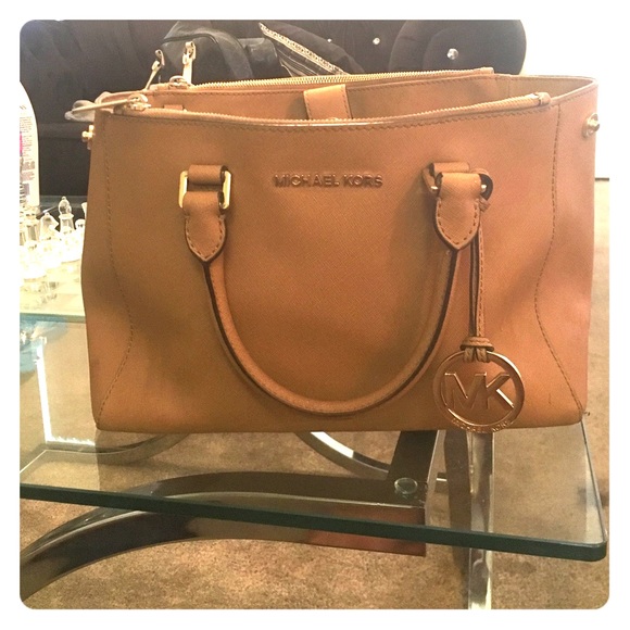 Tan Michael Kors Purse