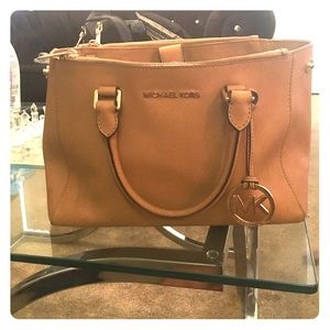 Tan Michael Kors Purse