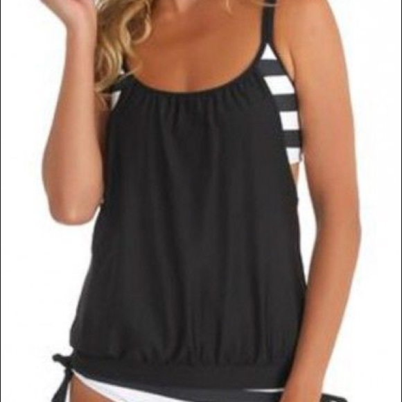 Modlily Stripe Tankini