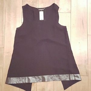 Express Slit Back Tank NWT Size Small