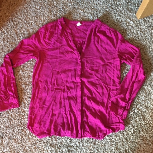 Magenta dressy top