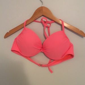Bright Pink Bikini Top